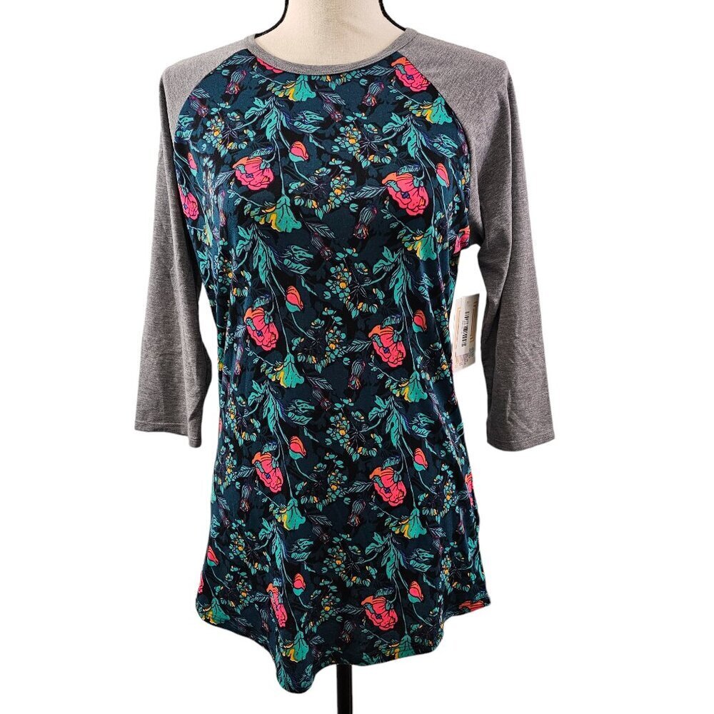 Lularoe RANDY Women's Floral Print Top - Size Small NWT - Picture 2 of 15
